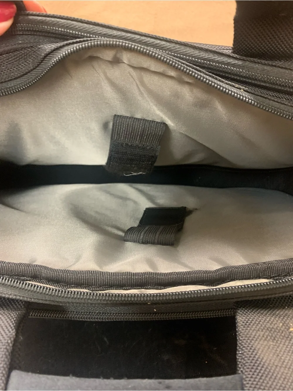 Dell Black Laptop Bag with Front Organizer Pocket